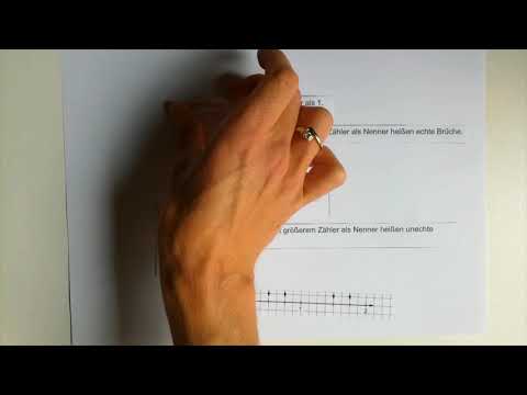 echter und unechter Bruch