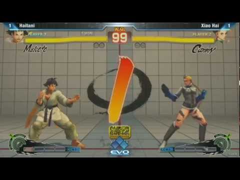 Haitani (Makoto) vs XiaoHai (Cammy) EVO 2012 TOP 16