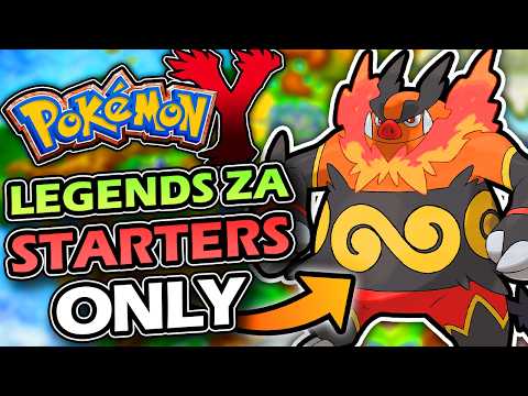 Pokémon Y Legends ZA STARTERS ONLY Hardcore Nuzlocke