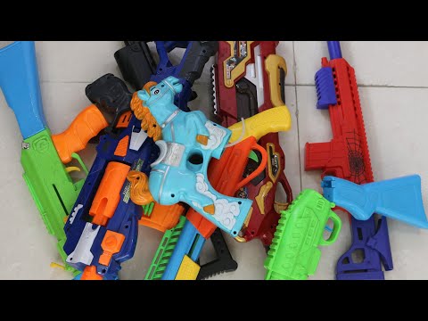 Box of Equipments ! Military Special Forces Toy Guns! Large and Heavy Machine Guns -Soldier Guns Toy