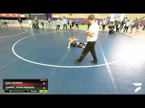 67 Lbs Cons. Round 2 - Cole Johnson, CO Vs Gabriel Jaxon Medrano, TX 0e50