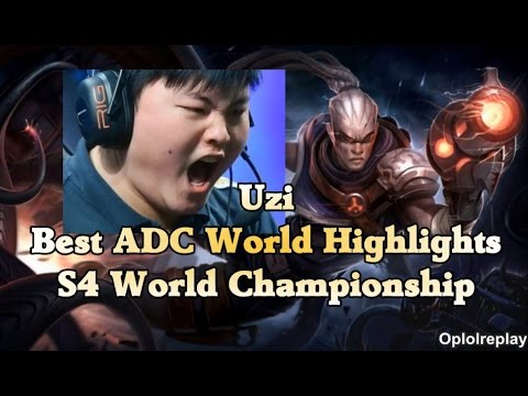 Uzi, Best ADC World Highlights - S4 World Championship