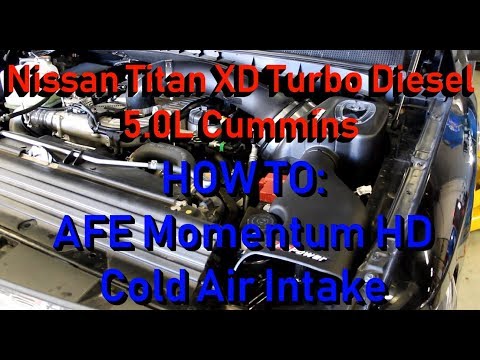 Nissan Titan XD AFE Momentum HD Cold Air Intake