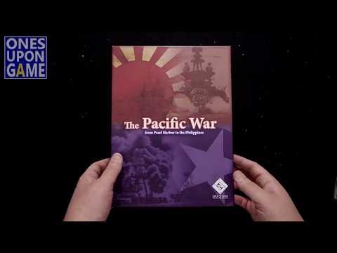 The Pacific War Unboxing by Ones Upon a Game