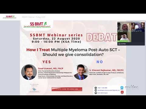 SSBMT Webinar - How I Treat Ph+ ALL in Adult Post-CR1? Allo-SCT, Yes or No