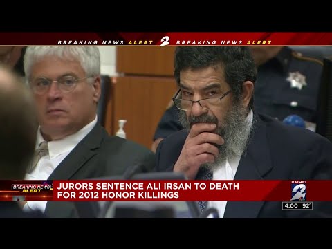 Jurors sentence Ali Irsan to death for 2012 honor killings