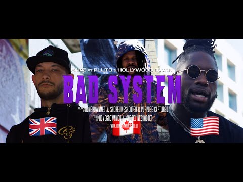 Pakz ft Plutto & Hollywood Qwan - Bad System [Music Video] | @HomeGrownMedia