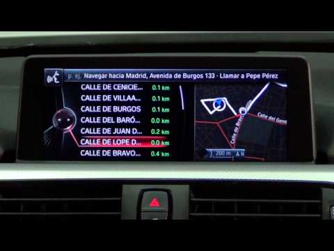 BMW 435i Coupé. Modelo 2013. Sistema de órdenes vocales
