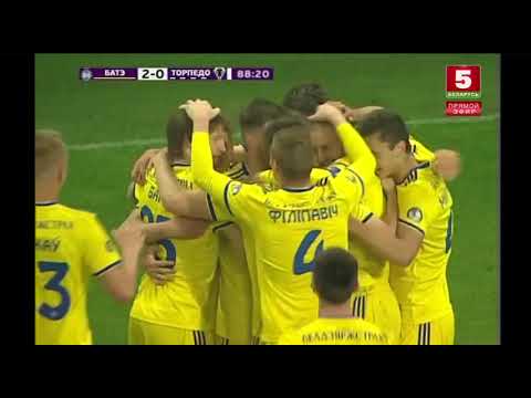 2:0 - Евгений Яблонский. БАТЭ - Торпедо (Минск) (13/05/2018. Высшая лига, 7 тур)
