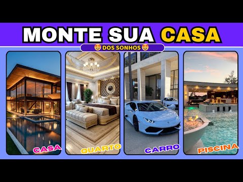 🏡 BUILD YOUR HOUSE | Choice game 🛋️✨ | quiz | globoquiz