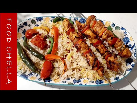 Shish Tawook Recipe | Lebanese Chicken Kabobs | Juicy...