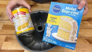 3 Ingredient Lemon Pound Cake That Tastes Homemade!
