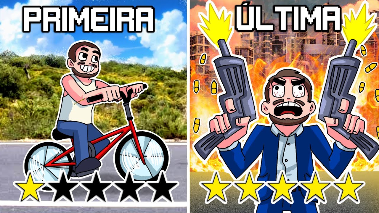 Joguei a PRIMEIRA e a ÚLTIMA missão de cada GTA