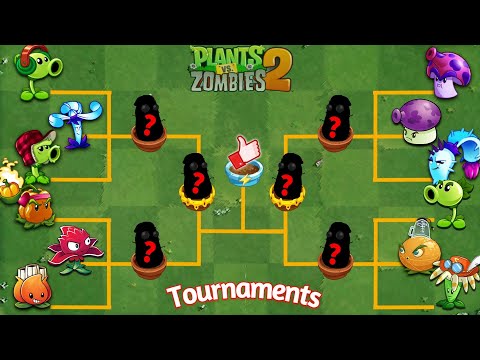 PVZ 2 Mod Tournament! Every FREE Plants Max Level - Who is Best?