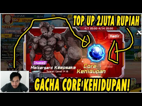 🔥🔥AKU TOP UP 2JUTA RUPIAH UNTUK GACHA CORE KEHIDUPAN MELZALGALD SSR+! - ONE PUNCH MAN The Strongest