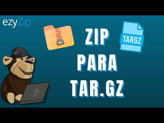 Como converter ZIP para TAR.GZ online (guia simples)
