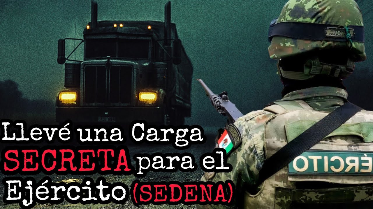 SOY TRAILERO Y LES CUENTO EL DÍA QUE TRANSPORTE UNA CARGA SECRETA DEL EJÉRCITO DE USA HACIA EL DE MX