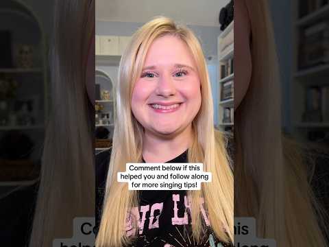 How to stop feeling out of breath when you sing! #breathsupport #vocalcoach #singinglessons