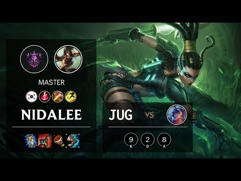 Nidalee Jungle vs Nunu & Willump - KR Master Patch 10.7