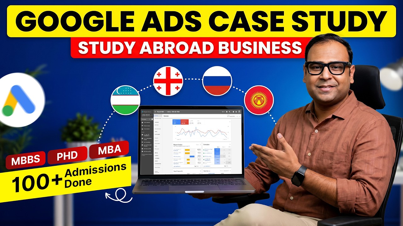 We Scaled a Study Abroad Business using Google Ads (Real Results)