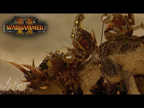 Total War: Warhammer 2 - Lizardmen vs Dark Elves (Mathghamhan) - Online Battle 04