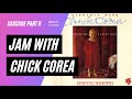 Jam with Chick Corea Electric Band "Cascade Part II" Tempo BPM 74 - C minor #jamwith #guitarpractice
