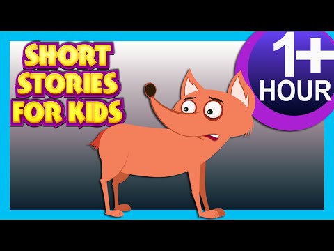 SHORT STORIES FOR KIDS (ONE HOUR +) | THE FOX WITHOUT TAIL & MORE | 20+ MORAL STORIES FOR KIDS