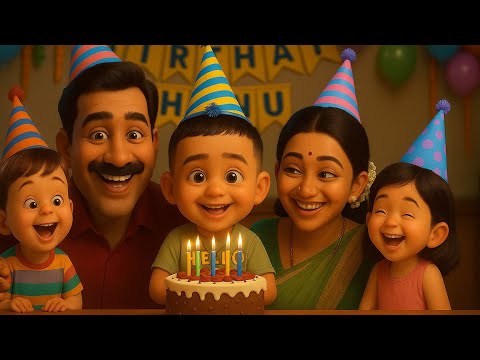 Hanu Ka Birthday Aaya, हनु का बर्थडे आया HanuToons Songs