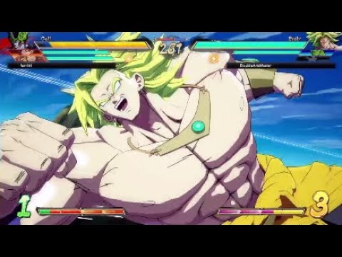 Dragon Ball FighterZ Fenritti (Cell GT Goku Gotenks) Vs Doublearts (Jiren Broly Piccolo)