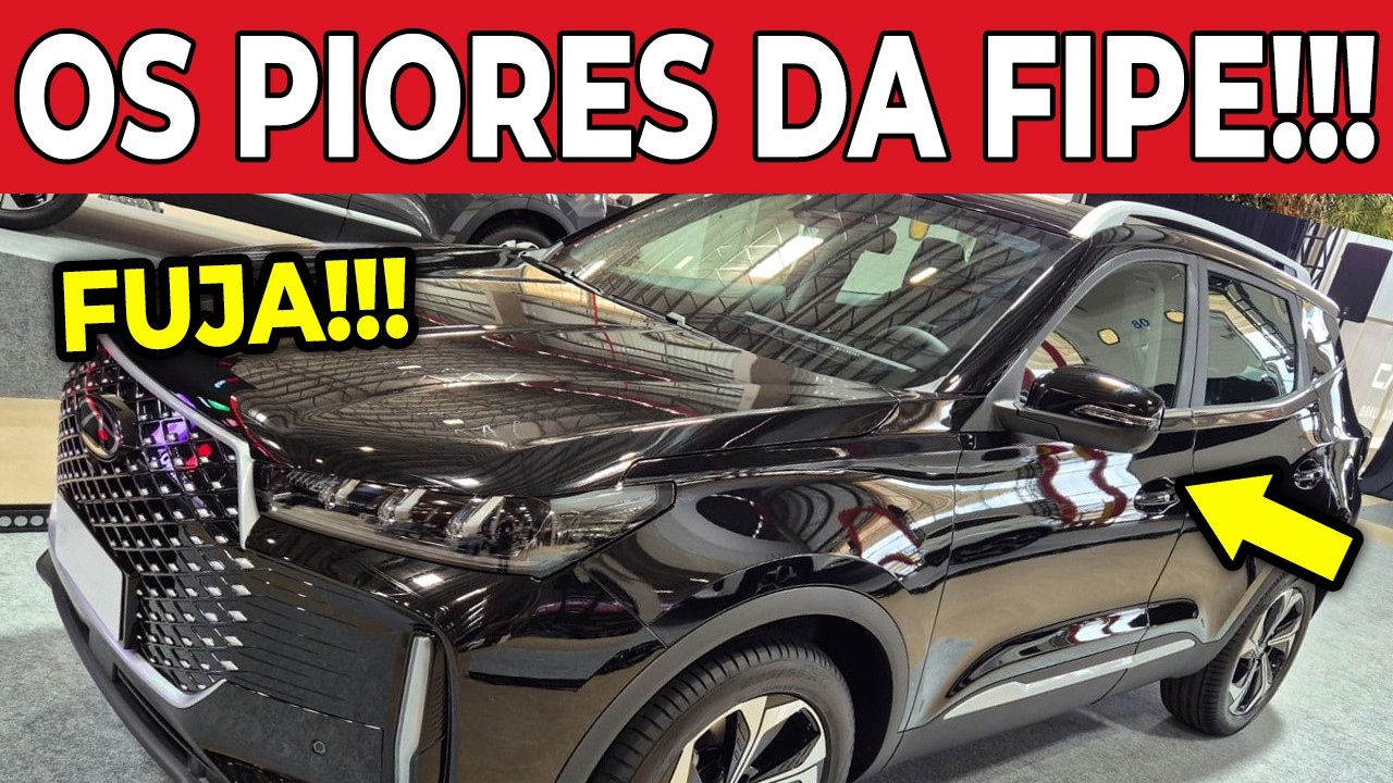 🚨😱 10 SUVS QUE DESPENCARAM NA FIPE! ENTRE NA LISTA NEGRA E FUJA!