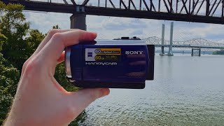 I took a #y2k #camcorder to Pagan Pride #y2kaesthetics #retrocamera