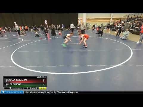 97 Lbs Cons. Round 5 - Kyler Simons, IA Vs Bradley Lazzerini, OK 4b04