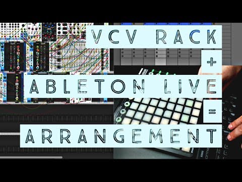 Making Arrangement in VCV Rack with Ableton Live! TUTORIAL