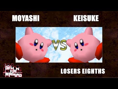 Kansai 2020 Losers Top 8 - Moyashi (Kirby) Vs. Keisuke (Kirby) Super Smash Bros - SSB64