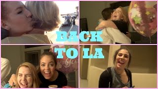 Saying my GA Goodbyes, Flying Home, & Reuniting with the LA Fam!