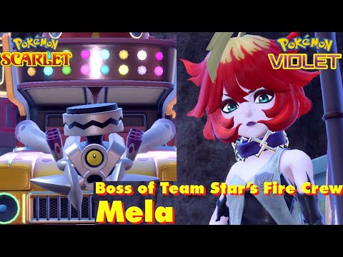 Pokemon Scarlet and Violet - Team Star's Fire Crew Mela - Walkthrough Part 10