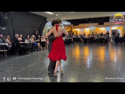 Luciano Millaqueo y Celeste Cimino - Milonga Gente Amiga - 08/OCT/2023 (1/3)