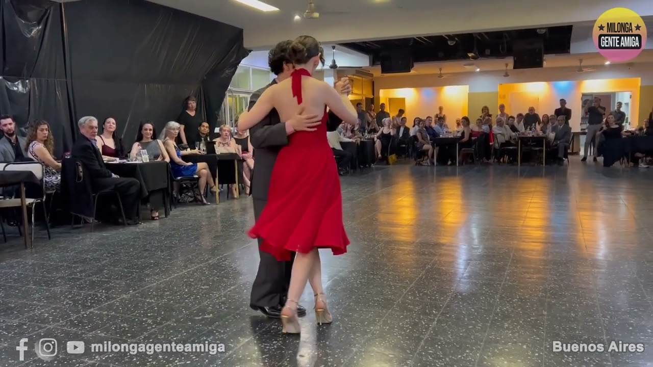 Luciano Millaqueo y Celeste Cimino - Milonga Gente Amiga - 08/OCT/2023 (1/3)