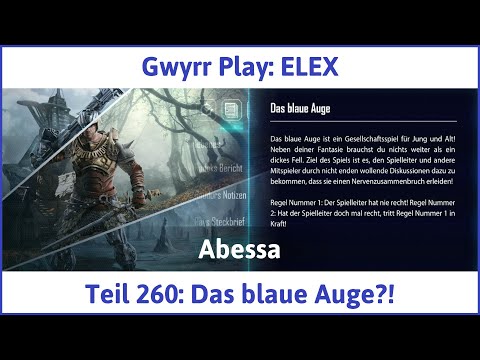 ELEX deutsch Teil 260 - Das blaue Auge?!  Let's Play