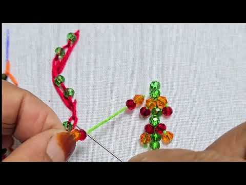 Easy Hand Embroidery #freeembroiderypattern #embroiderydesigns #embroiderylover #shorts #art #viral