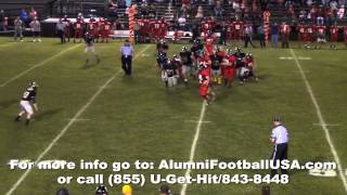 preview picture of video '8-25-12 Northern Cambria vs Purchase Line (Highlights) Alumni Football USA'