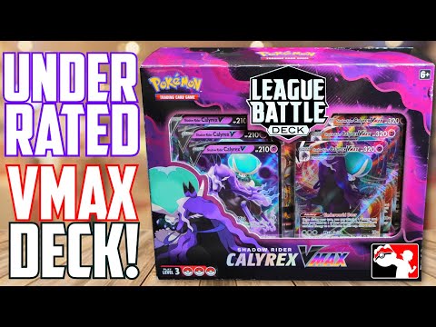 Shadow Rider Calyrex VMAX League Battle Deck Opening/Review!