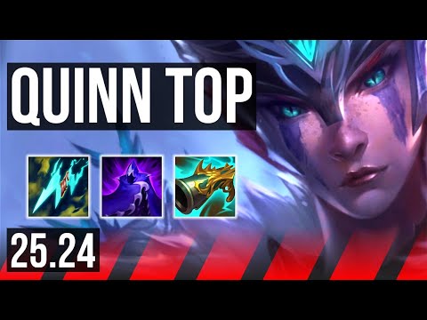 QUINN vs IRELIA (TOP) | Good KDA: 17/2/6, 46K damage | KR Diamond | 25.24