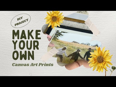 How To Print Your Own Canvas Prints At Home