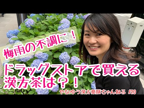 漢方薬学科 【梅雨の不調に！】ドラックストアでも買える漢方茶は？！【漢方・薬膳】♯20