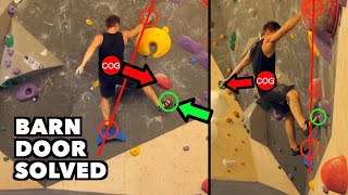 Barn Door Physics & Quick Foot Switch Techniques🚪Analytic Bouldering