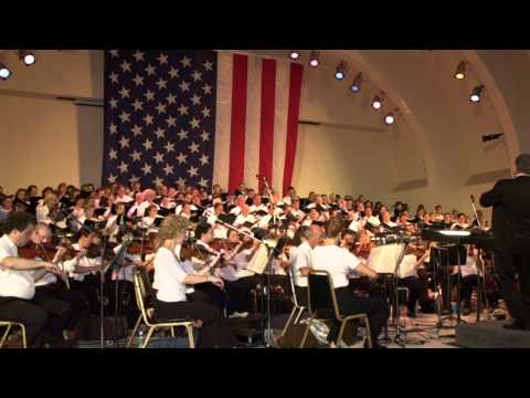 The Orlando Philharmonic Orchestra Performs the National Anthem