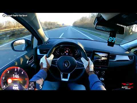 NEW! Renault Captur Test Autobahn 🔥 #Shorts