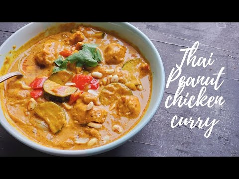 Thai peanut chicken recipe
