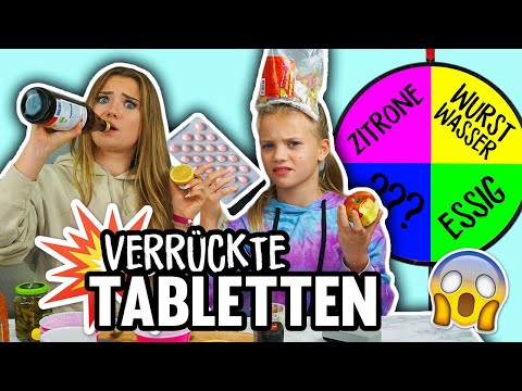 WIR TESTEN GRUSELIGE TABLETTEN, DIE DEN GESCHMACK VERWIRREN 😳😱